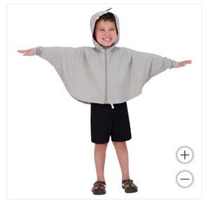 Hazel + Harper Kids (Unisex) UPF Swim Cover Up - SHARK!!!  NWT  One Size (2T-4T)